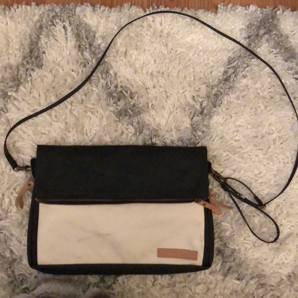 Petunia Pickle Bottom side strap/ clutch bag